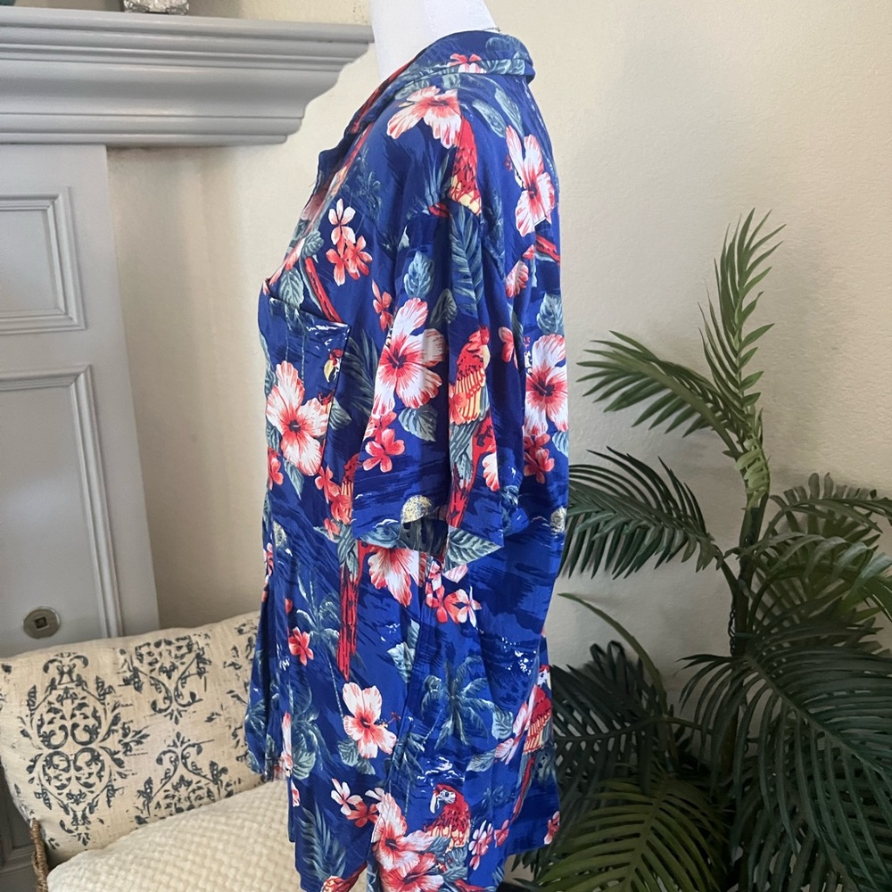 Abercrombie & Fitch Tropical Party Shirt Size L - Picture 3 of 9